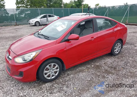 2014 Hyundai Accent Gls/Gs из США, поврежденный, VIN KMHCT4AE4EU768341